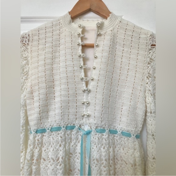 Handmade Crochet Dress - Picture 3 of 14